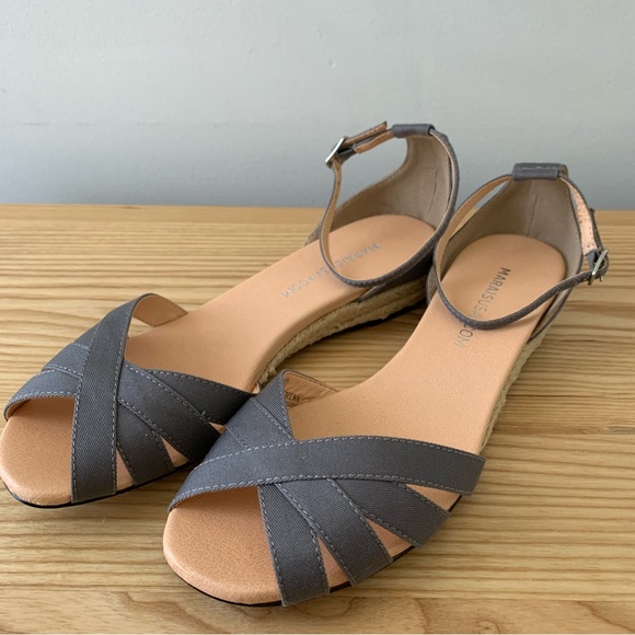 Espadrille Sandals W7 - Picture 1 of 8